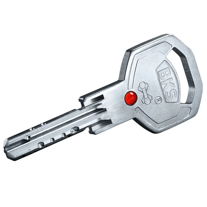BKS janus8000 Hochsicherheits-Wendeschlüssel mit roter Kugel
